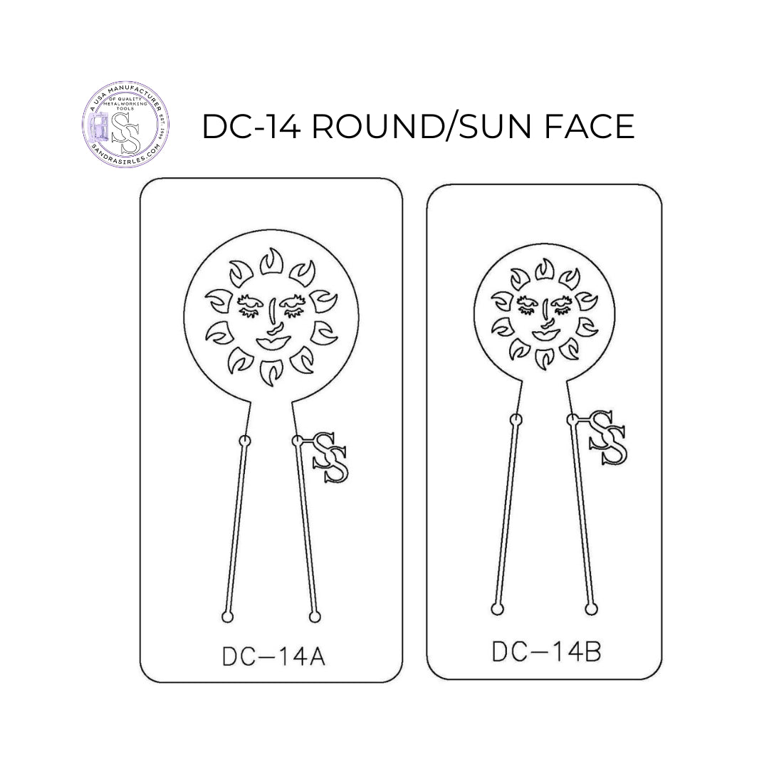 PANCAKE DIE DC-14 ROUND/SUN FACE